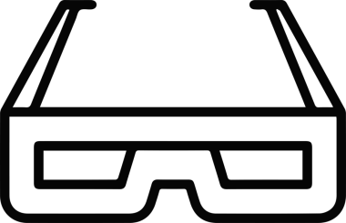 Göz simgesi vektör resmi illüstrasyonu