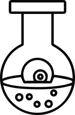 Göz simgesi vektör resmi illüstrasyonu