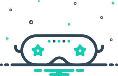 Göz simgesi vektör resmi illüstrasyonu