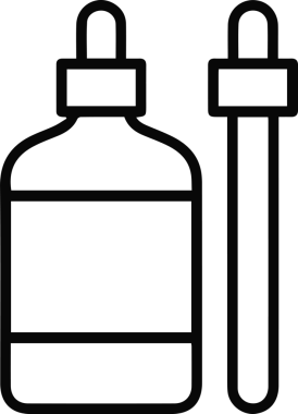 Göz simgesi vektör resmi illüstrasyonu