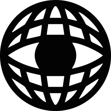 Göz simgesi vektör resmi illüstrasyonu