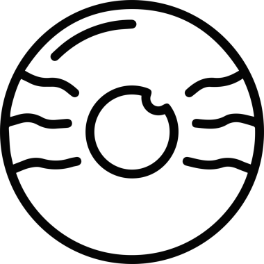 Göz simgesi vektör resmi illüstrasyonu