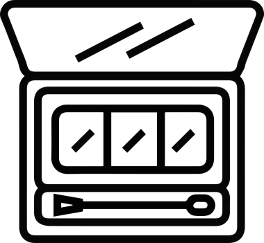 Göz simgesi vektör resmi illüstrasyonu