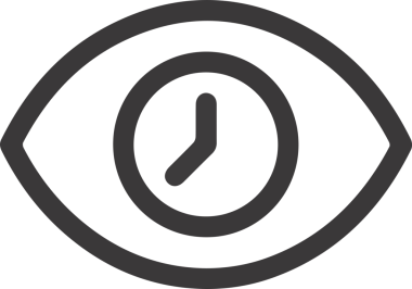 Göz simgesi vektör resmi illüstrasyonu