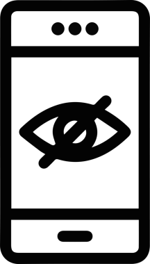 Göz simgesi vektör resmi illüstrasyonu