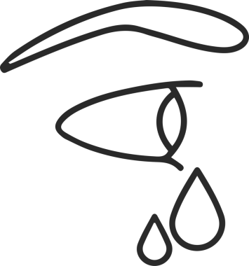 Göz simgesi vektör resmi illüstrasyonu