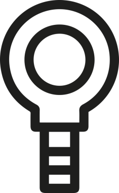 Göz simgesi vektör resmi illüstrasyonu