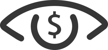 Göz simgesi vektör resmi illüstrasyonu