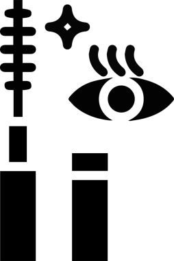 Göz simgesi vektör resmi illüstrasyonu