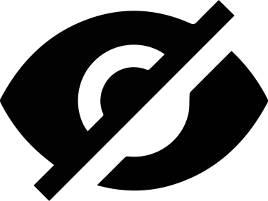 Göz simgesi vektör resmi illüstrasyonu