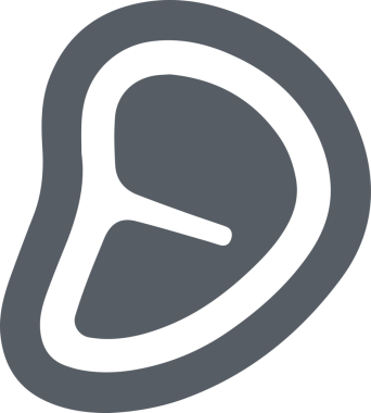 Göz simgesi vektör resmi illüstrasyonu