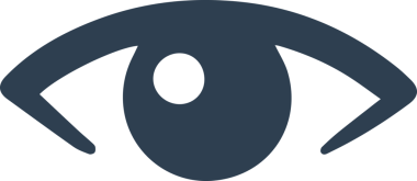 Göz simgesi vektör resmi illüstrasyonu