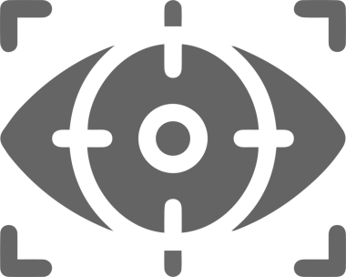 Göz simgesi vektör resmi illüstrasyonu
