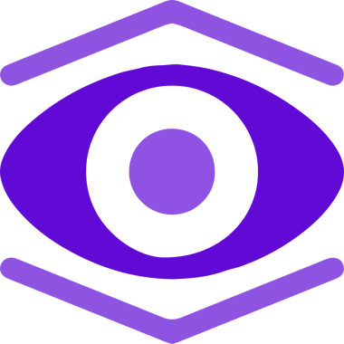 Göz simgesi vektör resmi illüstrasyonu