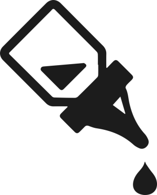 Göz simgesi vektör resmi illüstrasyonu