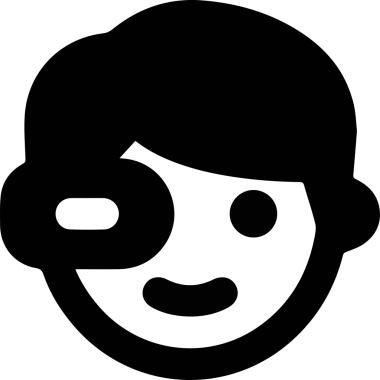 Göz simgesi vektör resmi illüstrasyonu