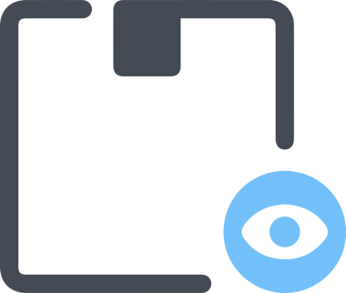 Göz simgesi vektör resmi illüstrasyonu