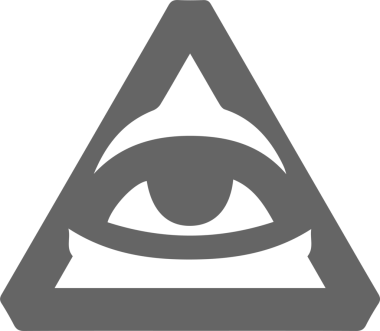 Göz simgesi vektör resmi illüstrasyonu