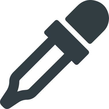 Göz simgesi vektör resmi illüstrasyonu