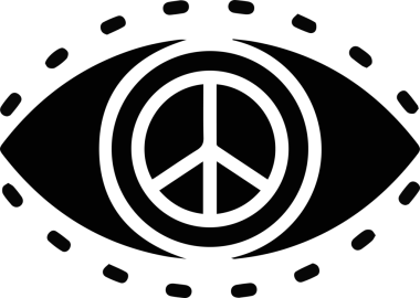 Göz simgesi vektör resmi illüstrasyonu