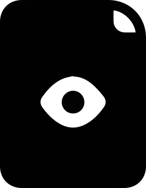 Göz simgesi vektör resmi illüstrasyonu