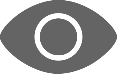 Göz simgesi vektör resmi illüstrasyonu