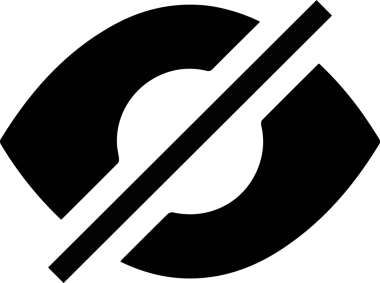 Göz simgesi vektör resmi illüstrasyonu