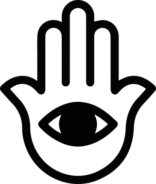 Göz simgesi vektör resmi illüstrasyonu