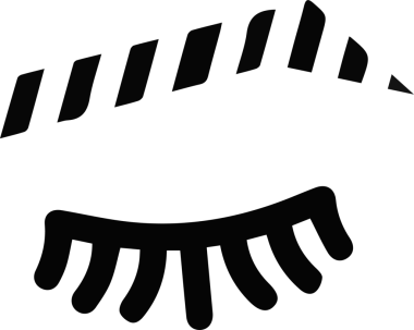 Göz simgesi vektör resmi illüstrasyonu