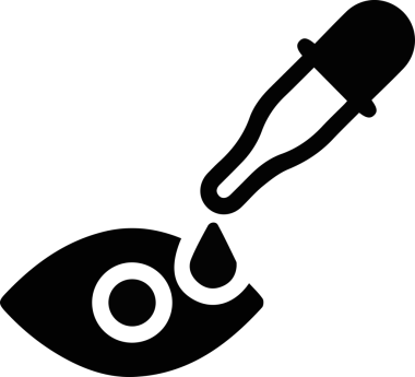 Göz simgesi vektör resmi illüstrasyonu