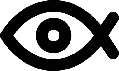 Göz simgesi vektör resmi illüstrasyonu