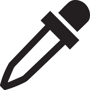 Göz simgesi vektör resmi illüstrasyonu