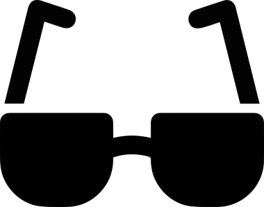 Göz simgesi vektör resmi illüstrasyonu