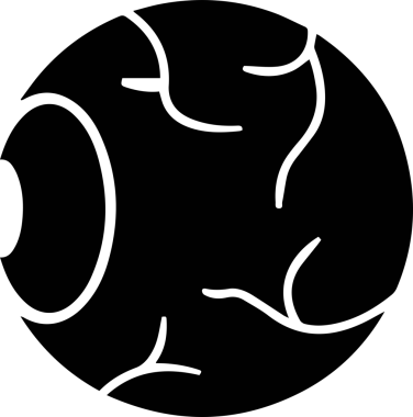 Göz simgesi vektör resmi illüstrasyonu