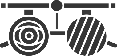 Göz simgesi vektör resmi illüstrasyonu