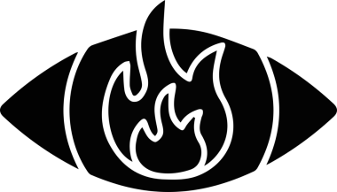 Göz simgesi vektör resmi illüstrasyonu