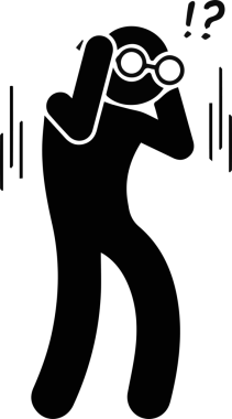 Göz simgesi vektör resmi illüstrasyonu