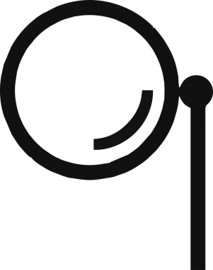 Göz simgesi vektör resmi illüstrasyonu