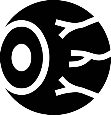 Göz simgesi vektör resmi illüstrasyonu