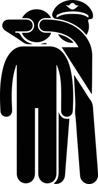 Göz simgesi vektör resmi illüstrasyonu