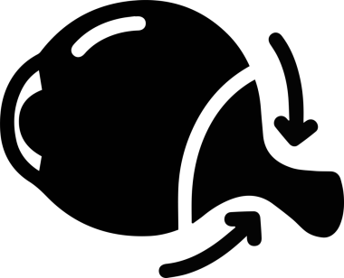 Göz simgesi vektör resmi illüstrasyonu