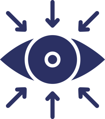 Göz simgesi vektör resmi illüstrasyonu