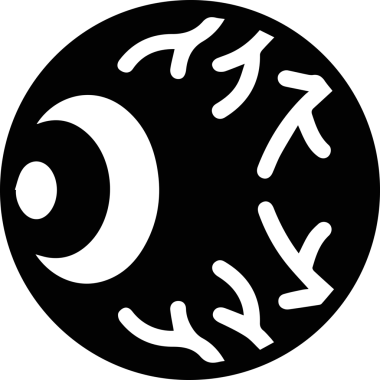 Göz simgesi vektör resmi illüstrasyonu