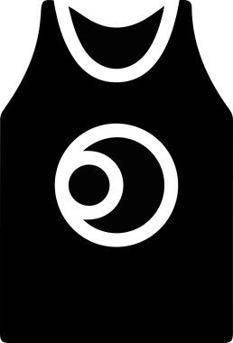 Göz simgesi vektör resmi illüstrasyonu