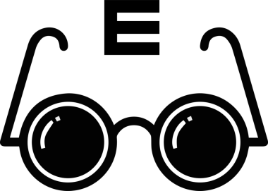 Göz simgesi vektör resmi illüstrasyonu