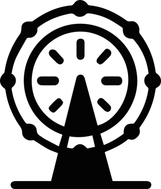 Göz simgesi vektör resmi illüstrasyonu