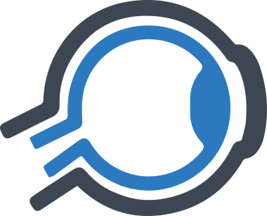 Göz simgesi vektör resmi illüstrasyonu