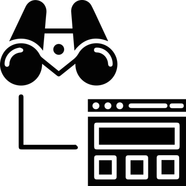 Göz simgesi vektör resmi illüstrasyonu