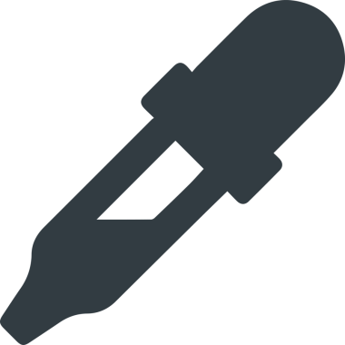 Göz simgesi vektör resmi illüstrasyonu