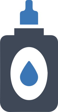 Göz simgesi vektör resmi illüstrasyonu